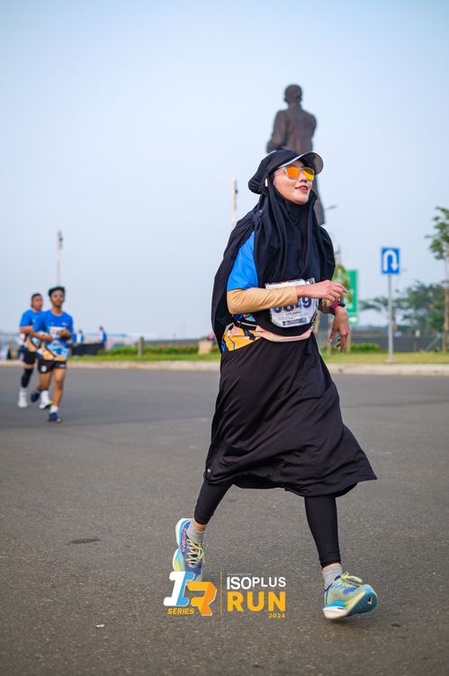 Race photo from ISOPlus Run 2024 Jakarta