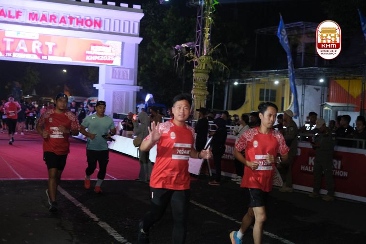 Race photo from Kediri Half Marathon 2025