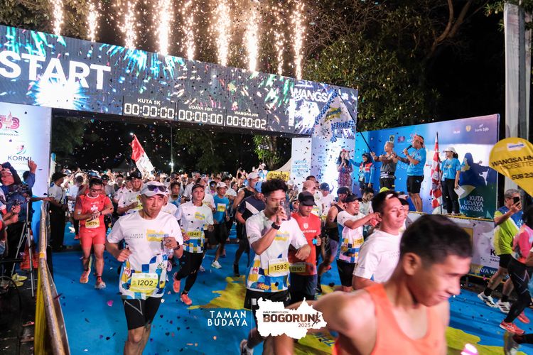 Race photo from Taman Budaya x BOGORUN 2025