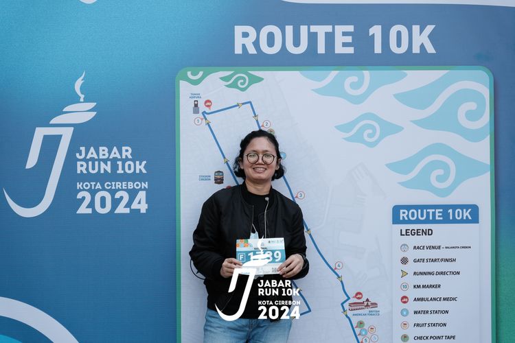 Race photo from Jabar Run 10K 2024