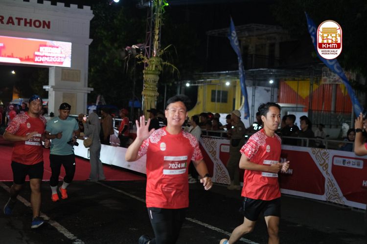 Race photo from Kediri Half Marathon 2025