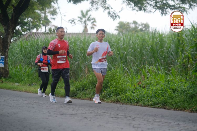 Race photo from Kediri Half Marathon 2025