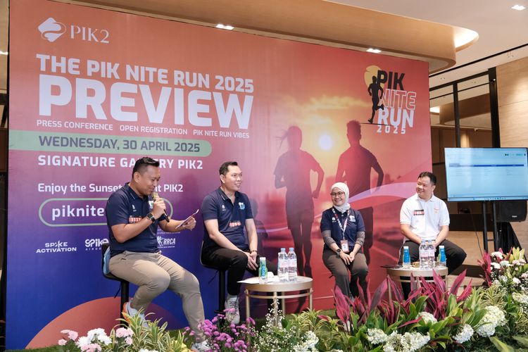 Race photo from PIK NITE RUN VIBES