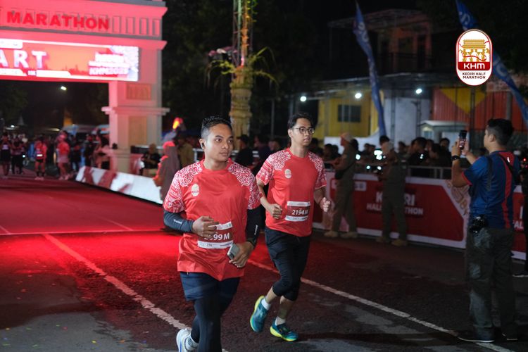 Race photo from Kediri Half Marathon 2025
