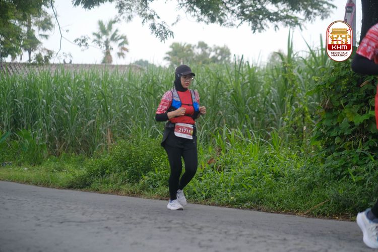 Race photo from Kediri Half Marathon 2025