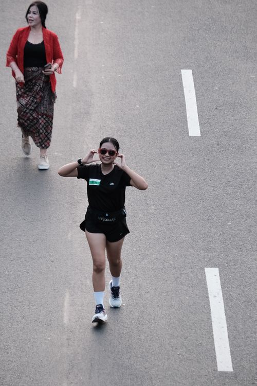 Race photo from Lari Bareng Yuk!