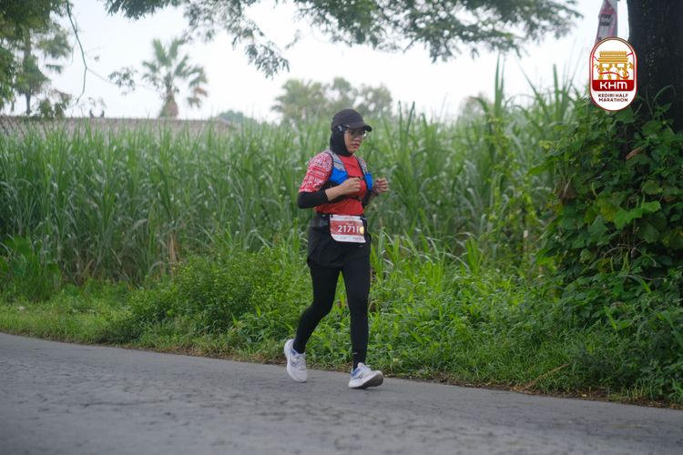 Race photo from Kediri Half Marathon 2025
