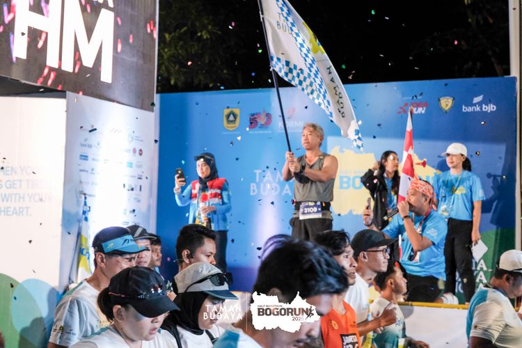 Race photo from Taman Budaya x BOGORUN 2025