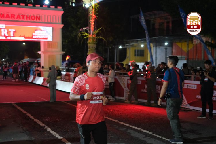 Race photo from Kediri Half Marathon 2025