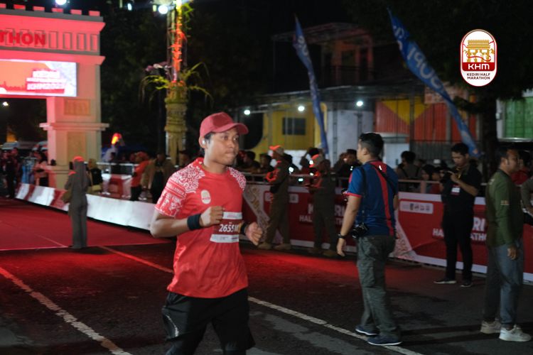 Race photo from Kediri Half Marathon 2025