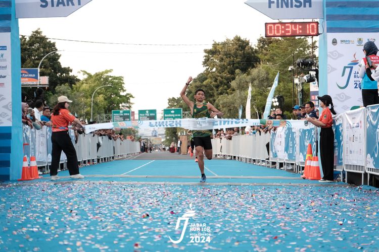 Race photo from Jabar Run 10K 2024