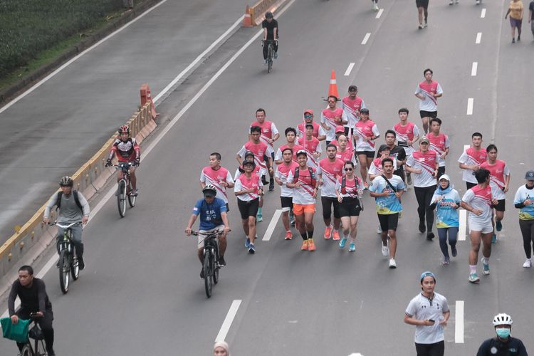 Race photo from Smartfren Run 2024 Vibes