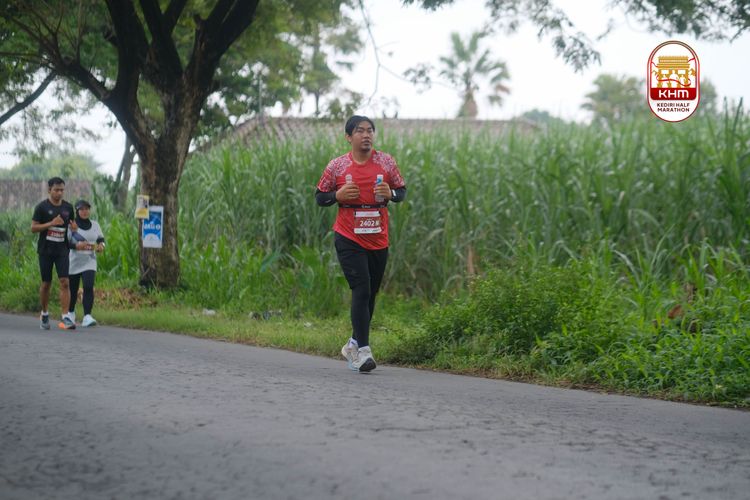 Race photo from Kediri Half Marathon 2025