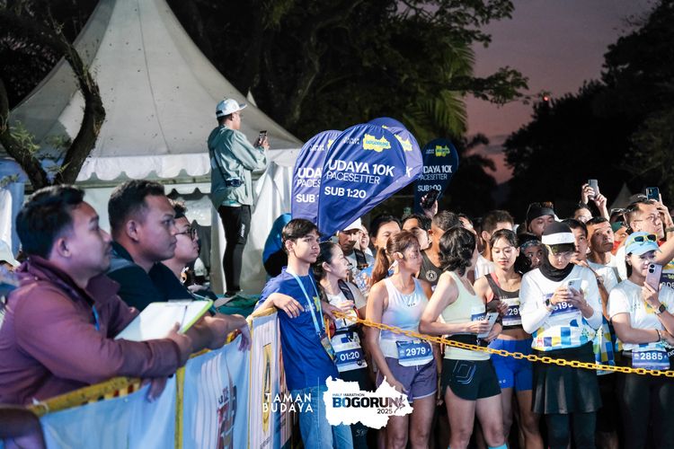 Race photo from Taman Budaya x BOGORUN 2025
