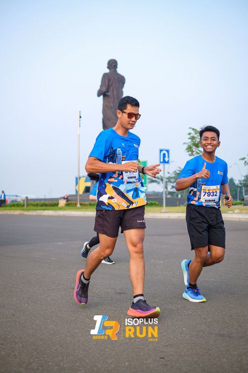 Race photo from ISOPlus Run 2024 Jakarta