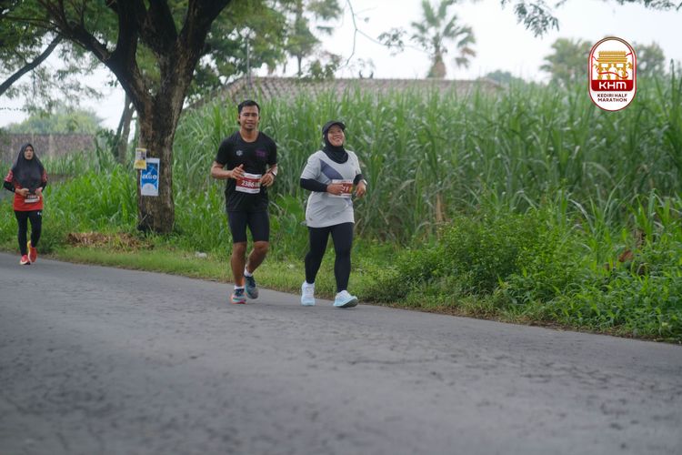 Race photo from Kediri Half Marathon 2025