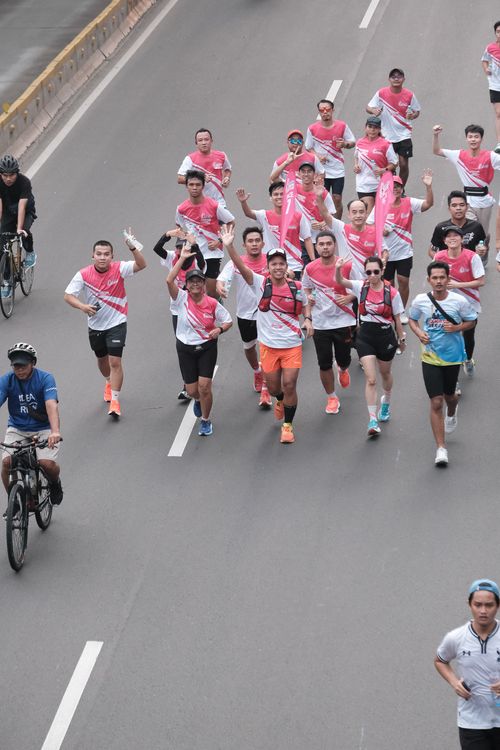 Race photo from Smartfren Run 2024 Vibes
