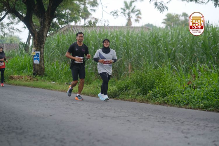 Race photo from Kediri Half Marathon 2025