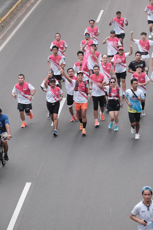 Race photo from Smartfren Run 2024 Vibes