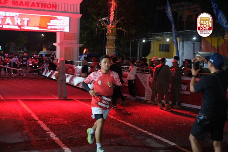 Race photo from Kediri Half Marathon 2025