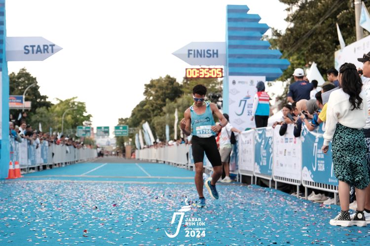 Race photo from Jabar Run 10K 2024