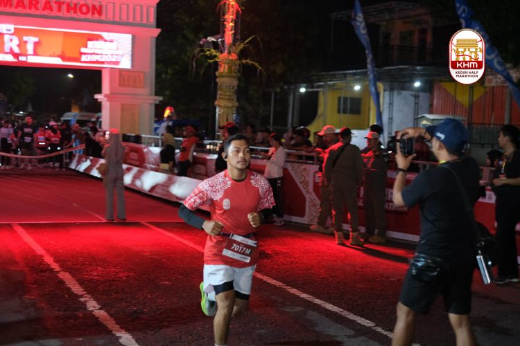 Race photo from Kediri Half Marathon 2025