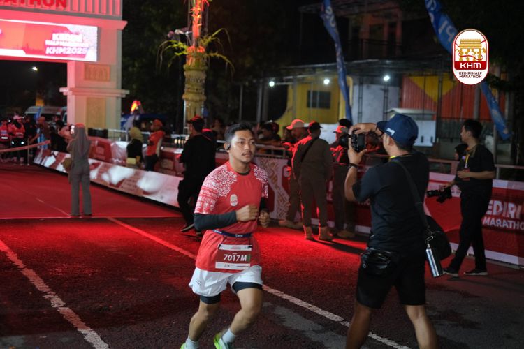 Race photo from Kediri Half Marathon 2025