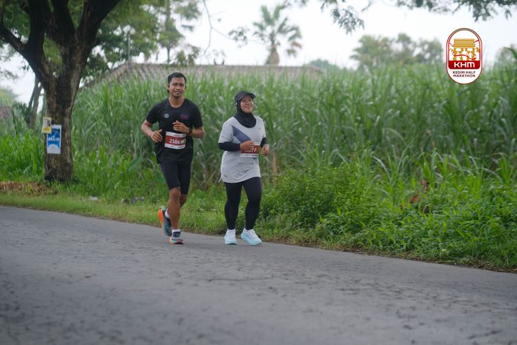 Race photo from Kediri Half Marathon 2025