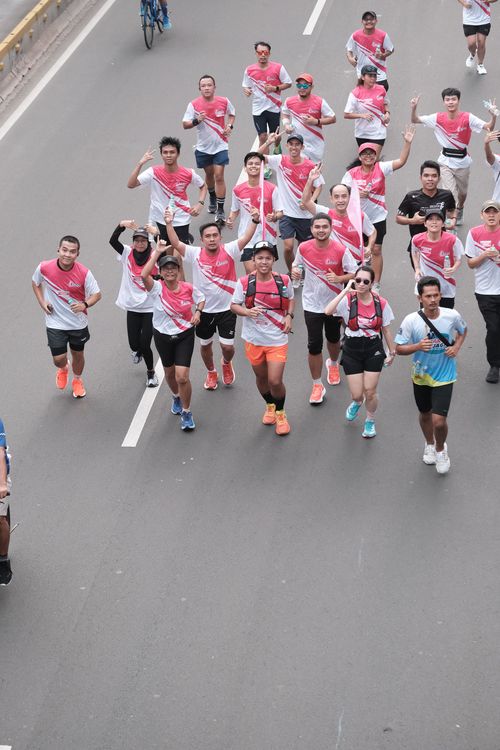 Race photo from Smartfren Run 2024 Vibes