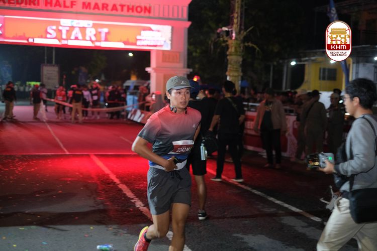 Race photo from Kediri Half Marathon 2025