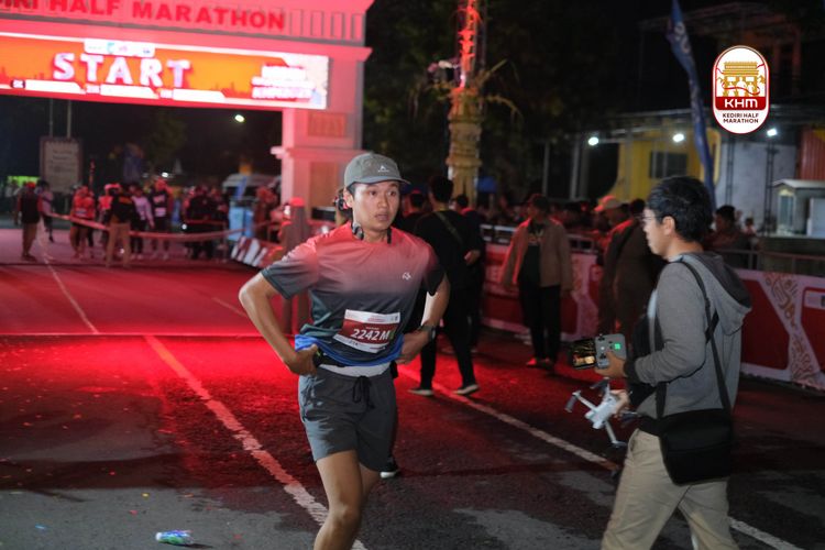 Race photo from Kediri Half Marathon 2025