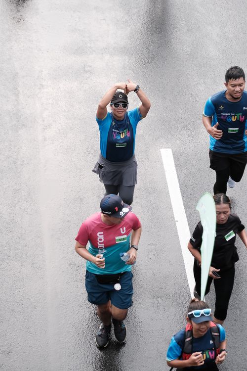 Race photo from Road to BAF Lions Run 2024