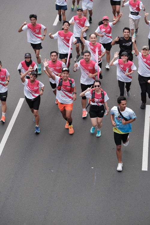 Race photo from Smartfren Run 2024 Vibes