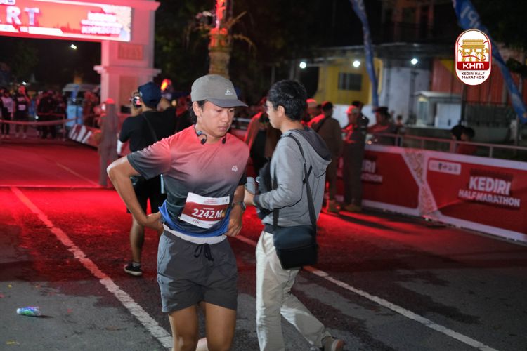 Race photo from Kediri Half Marathon 2025