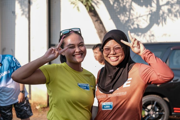 Race photo from Shake Out Run Jabar 10K