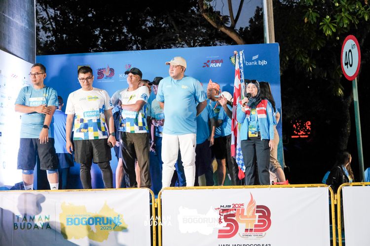 Race photo from Taman Budaya x BOGORUN 2025