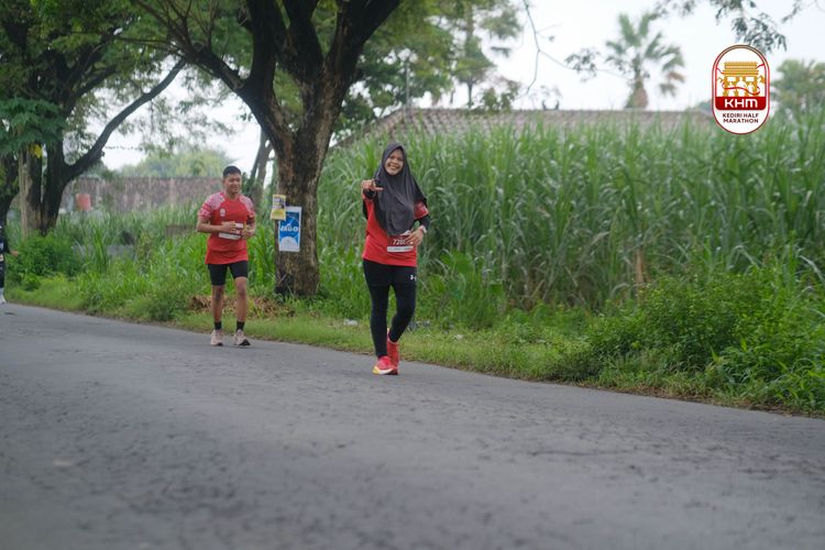 Race photo from Kediri Half Marathon 2025