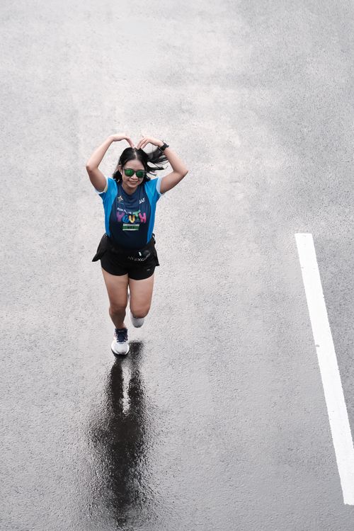 Race photo from Road to BAF Lions Run 2024