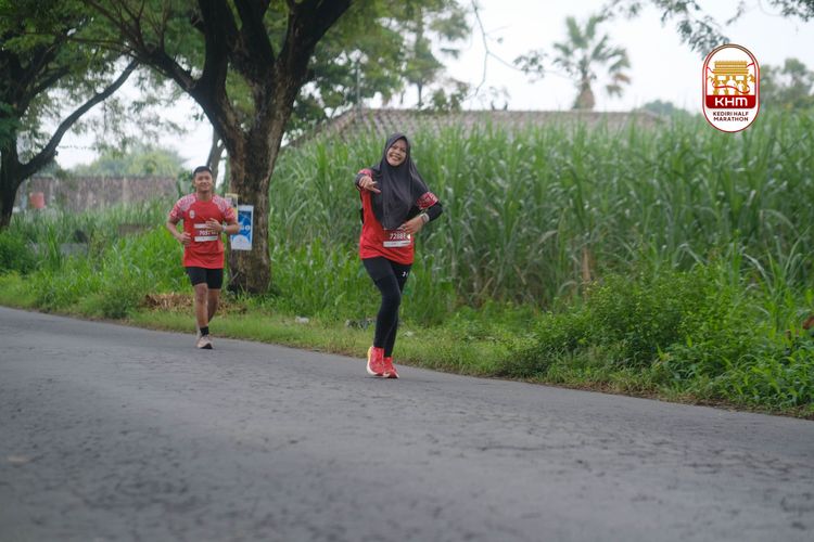 Race photo from Kediri Half Marathon 2025