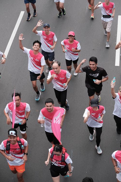Race photo from Smartfren Run 2024 Vibes