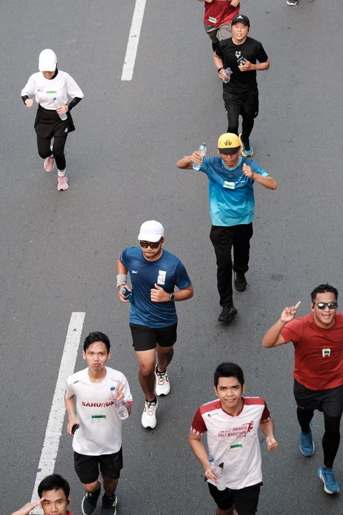 Race photo from Lari Bareng Yuk!