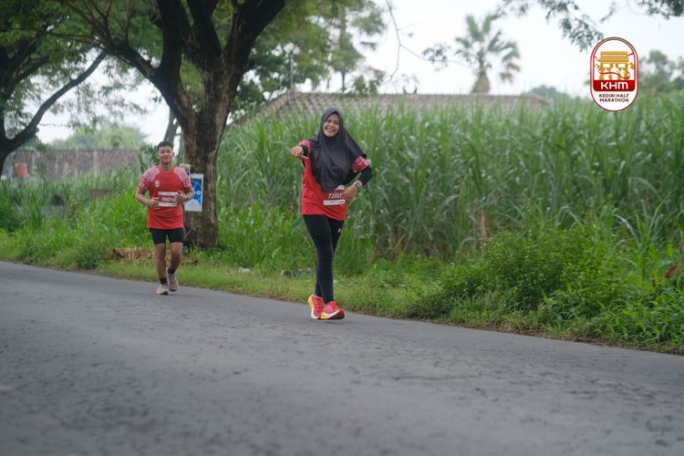 Race photo from Kediri Half Marathon 2025