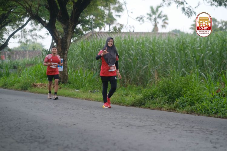 Race photo from Kediri Half Marathon 2025