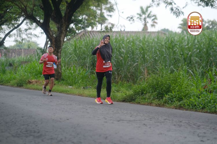 Race photo from Kediri Half Marathon 2025