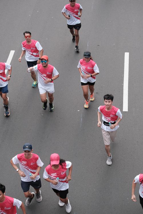 Race photo from Smartfren Run 2024 Vibes