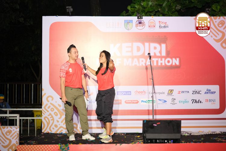 Race photo from Kediri Half Marathon 2025