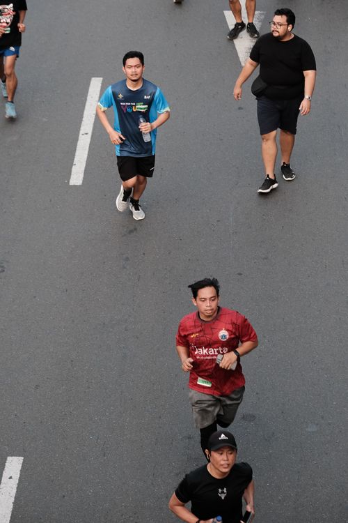 Race photo from Lari Bareng Yuk!