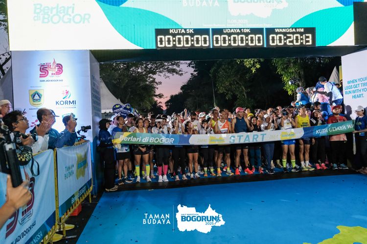 Race photo from Taman Budaya x BOGORUN 2025