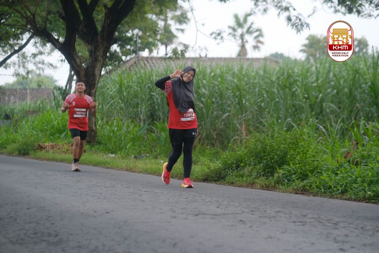 Race photo from Kediri Half Marathon 2025