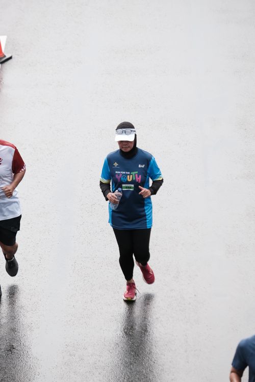 Race photo from Road to BAF Lions Run 2024